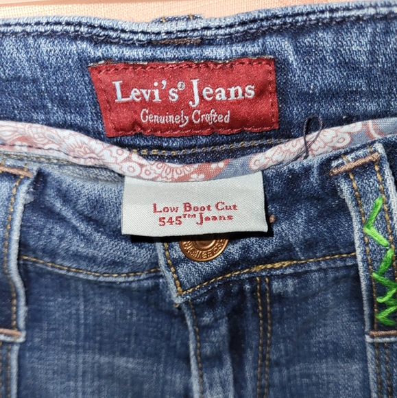 Upcycled Levi's Hand Fashioned - Picture 3 of 4